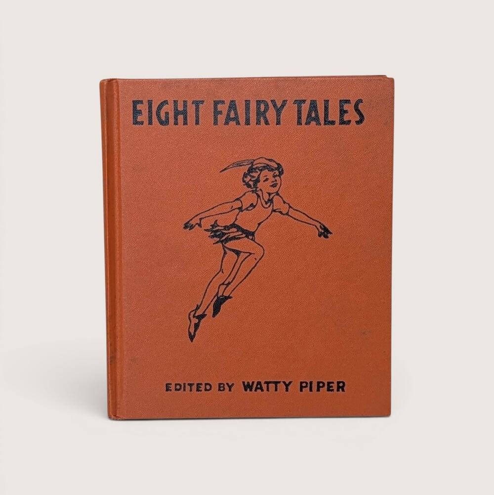 1930s Eight Fairy Tales Book Watty Piper Hardcover Book